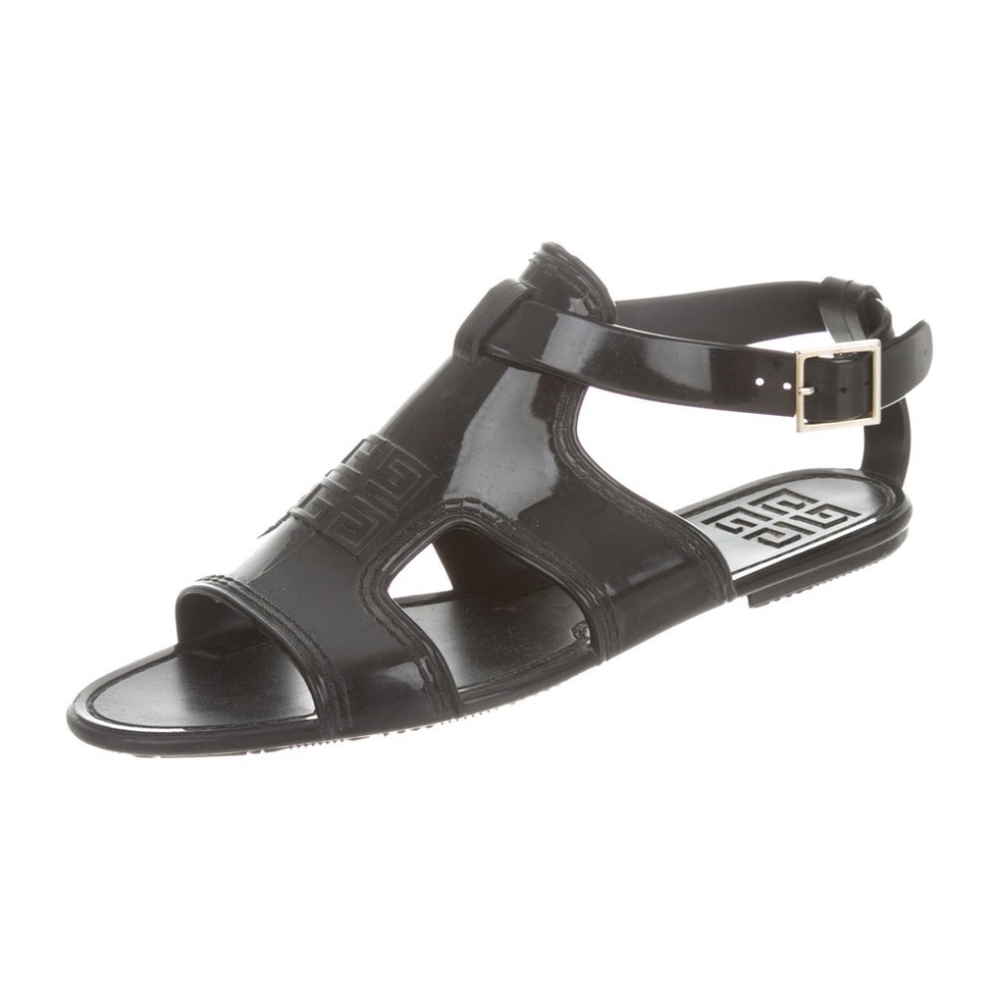 Givenchy Logo Jelly Sandals